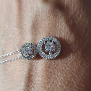 STERLING SWAROVSKI NECKLACE